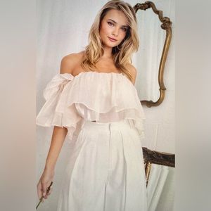 NWT: Petal And Pup Hazel Off The Shoulder Blouse